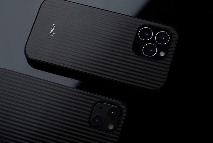 Immagine prodotto Moshi Arx Slim Hardshell Case (MagSafe) per iPhone 13 - Mirage Black (Apple iPhone 13)