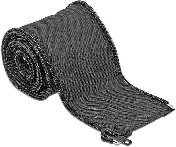 Produktbild Delock Woven Sleeve with zip fasterner heat-resistant (Kabelschlauch, 200 cm)