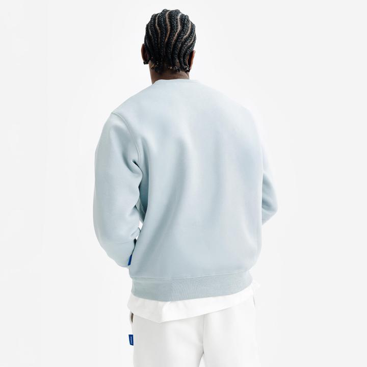 Image du produit Decathlon Sweat col rond mixte, bleu (XL)