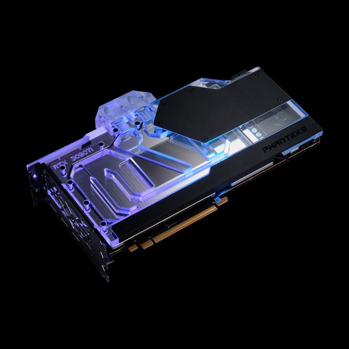 Produktbild Phanteks Glacier RTX 3090Ti GPU Water Block MSI, D-RGB - Backplate