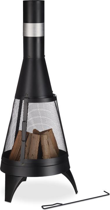 Actual product image Relaxdays Patio oven
