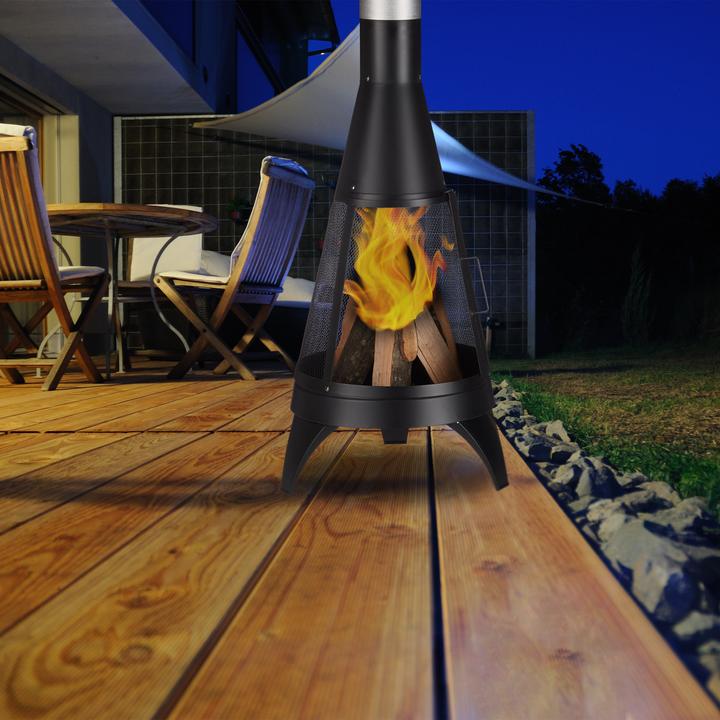 Actual product image Relaxdays Patio oven