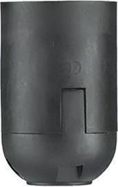 Image du produit Opal BULB SOCKET E27-6 D.3005, SMOOTH, BLACK