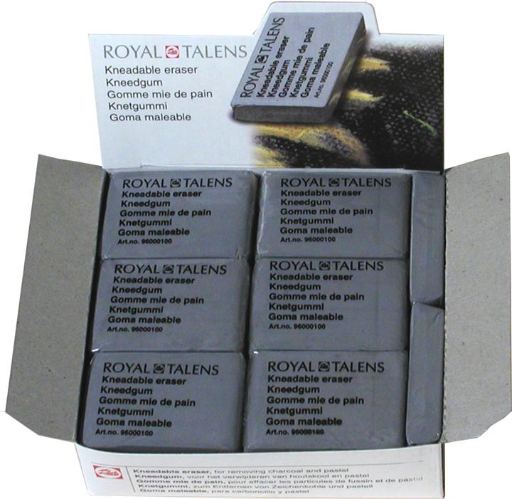 Produktbild Talens Knetgummi grau Knetbares Gummi