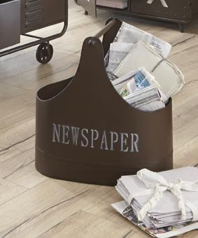 Immagine prodotto HAKU Möbel Portariviste stile antico (44 x 27 x 44 cm)