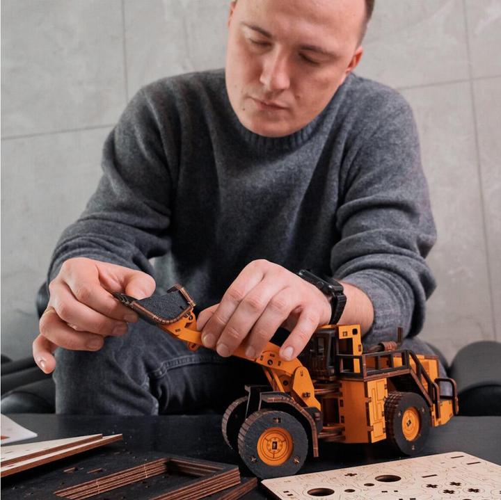 Produktbild Eco Wood Art Schaufelbagger - 3D Holzbausatz