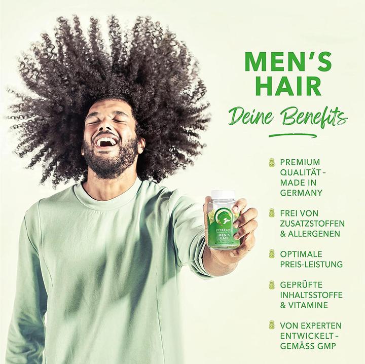 Produktbild IVYBears Men's Hair (1 Stück, Gummies, 150 g)