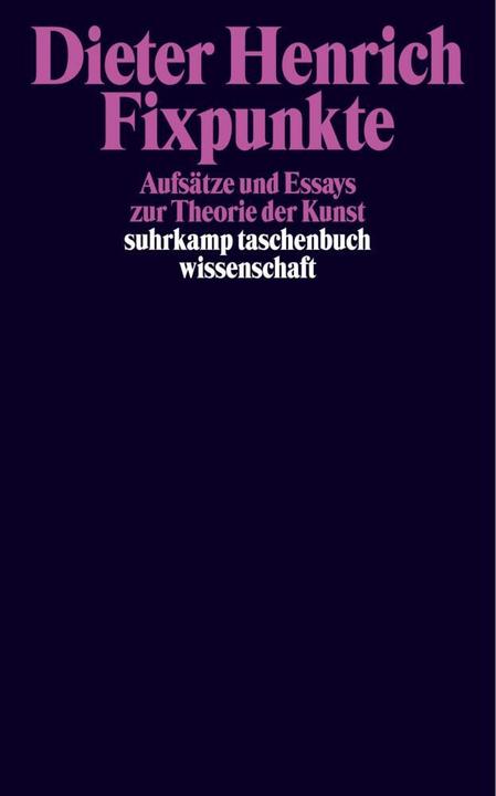 Produktbild Fixpunkte (Deutsch, Dieter Henrich, 2003)