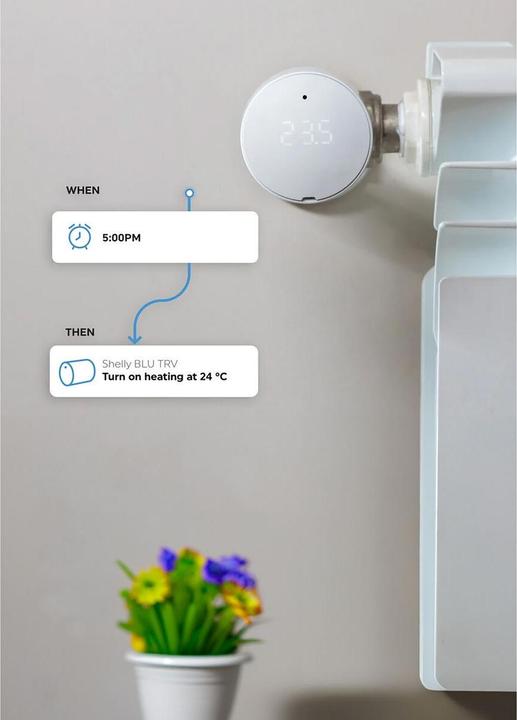 Produktbild Shelly BLU TRV x1 + BLU Gateway Gen3