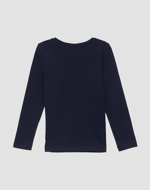 Produktbild S.Oliver T-Shirt Langarmshirt mit Glitzer-Print (92)