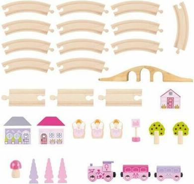 Productafbeelding Bigjigs Houten treinstation