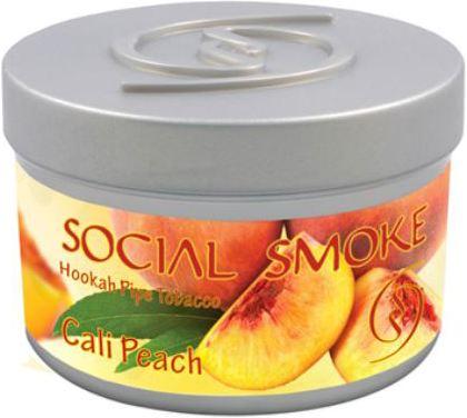 Produktbild Social Smoke Cali Peach 100g (Pfirsich)