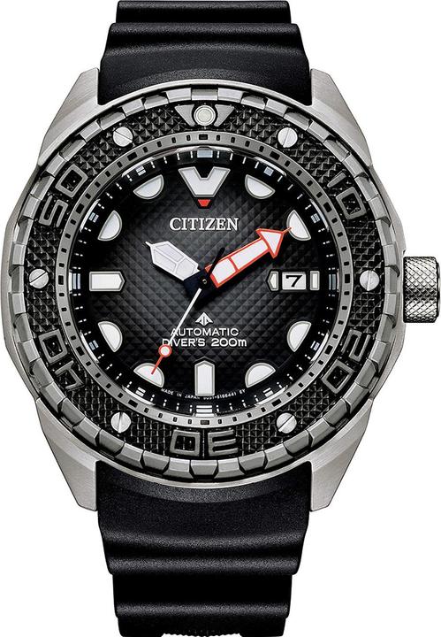 Citizen NB6004-08E Promaster Marine Automatic 46mm 20ATM (Watch with gemstone, Diving watch, 46 mm)