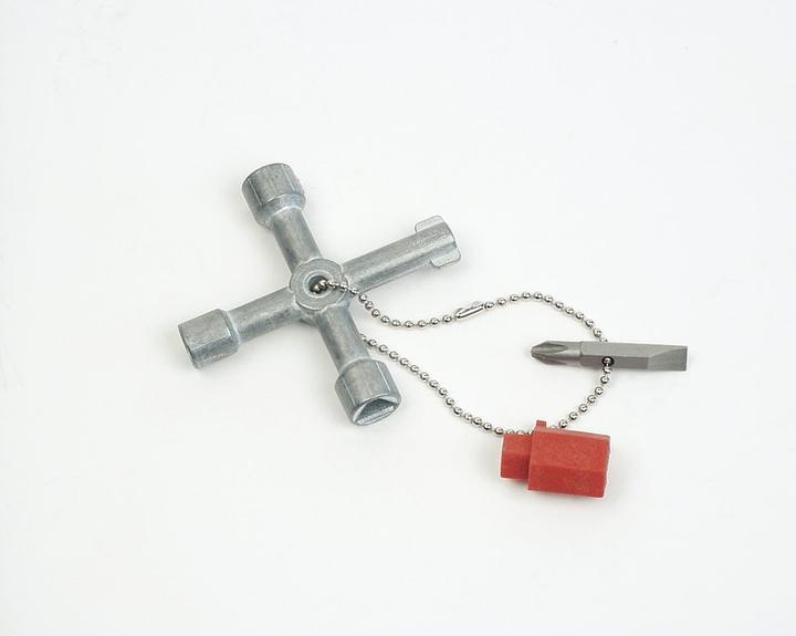 Image du produit Mannesmann Mini-clé en croix avec chaîne