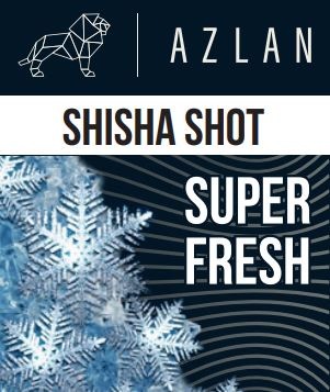 Produktbild Azlan Shisha Shot 10ml Swiss Made - Super Fresh (Menthol, 50 g)