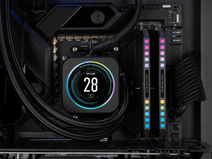 Immagine prodotto Corsair Dominator Platinum (2 x 16GB, 6000 MHz, RAM DDR5, DIMM)