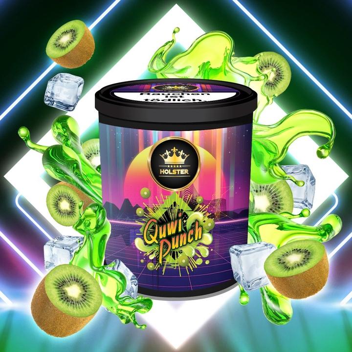 Holster Shisha Tabak - Quwi Punch 200g (Kiwi)