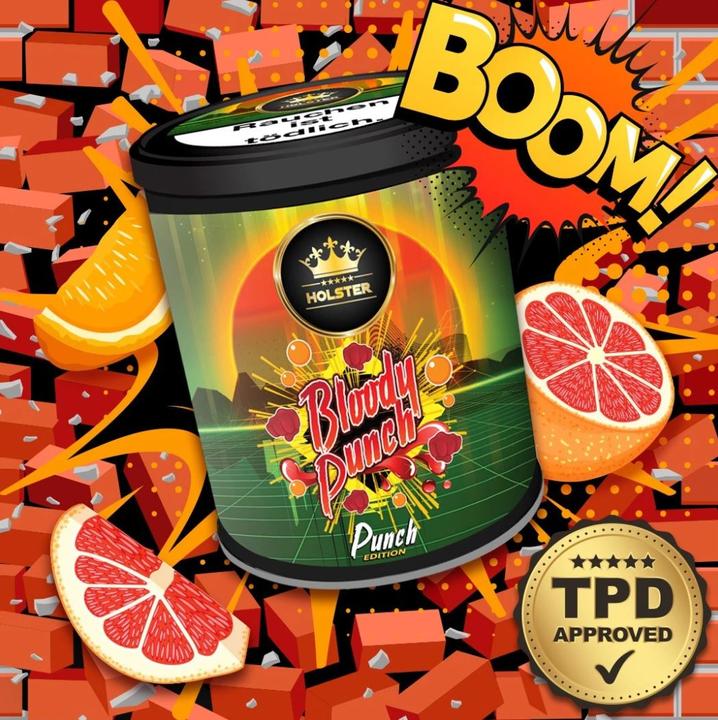 Image du produit Holster Tabac à chicha - Bloody Punch 200g (Grapefruit)