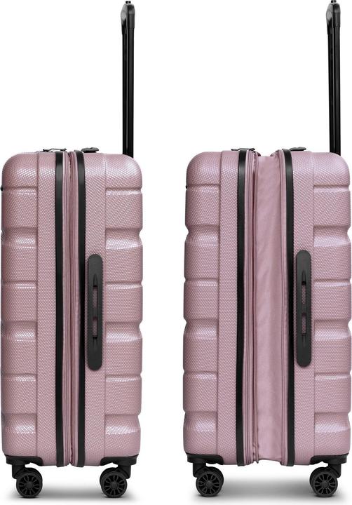 Produktbild Franky Munich 4.0 4 Rollen Kofferset 3-teilig mit Dehnfalte (199 l)