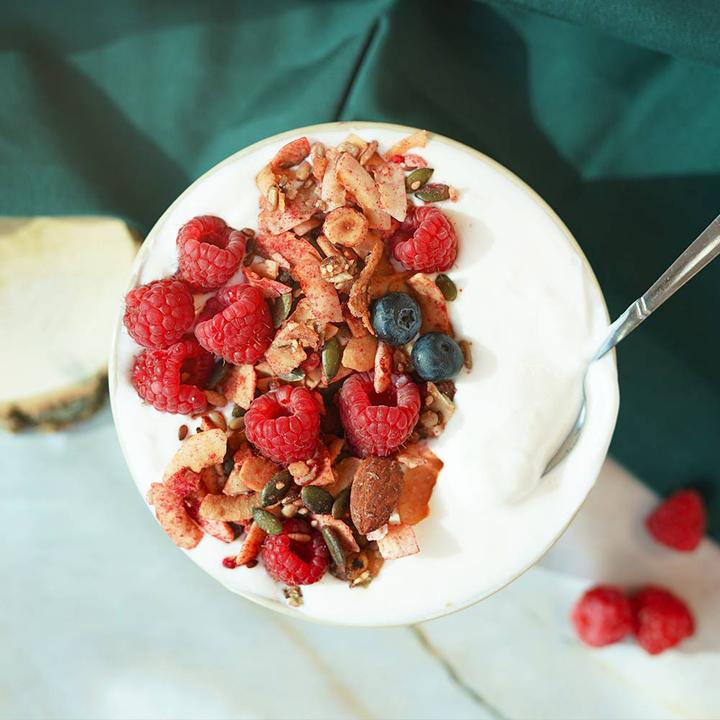 Actual product image Go-Keto Keto Organic Granola Raspberry (290 g)