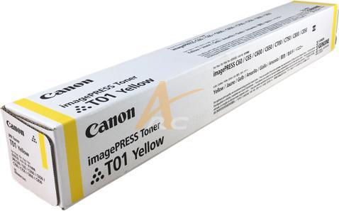 Image du produit Canon Toner jaune T01 ImagePress C750 39'500 ppm (Y)