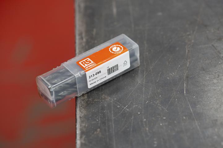 Actual product image RS PRO Black jobber drill6.0mm (6 mm)