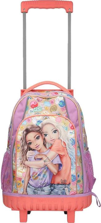 Image du produit Top Model Topmodel - TOPModel School Backpack Trolley GIRL POWER - Beige, Lilac, Coral - 34x24x50 cm (413286) (28 l)