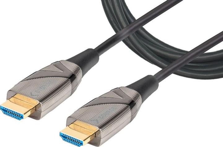 Actual product image EFB Elektronik GmbH HDMI2.0 AOC LWL Cable 30 m, The Active High Speed HDMI Audio Video Cable is characterized by ei (30 m)