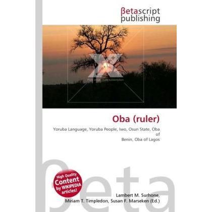 Oba (ruler), Fachbücher