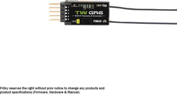 Produktbild FrSky TW GR6 Empfänger