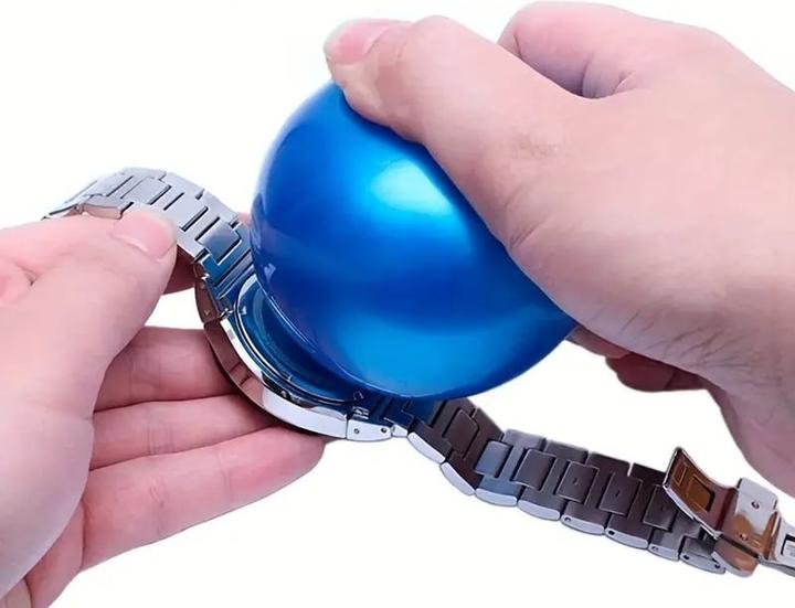 PhoneLook Gummi-Uhrenöffner Ball Werkzeug für Uhren und Armbänder, universelles Reibungswerkzeug, kratzfrei (7