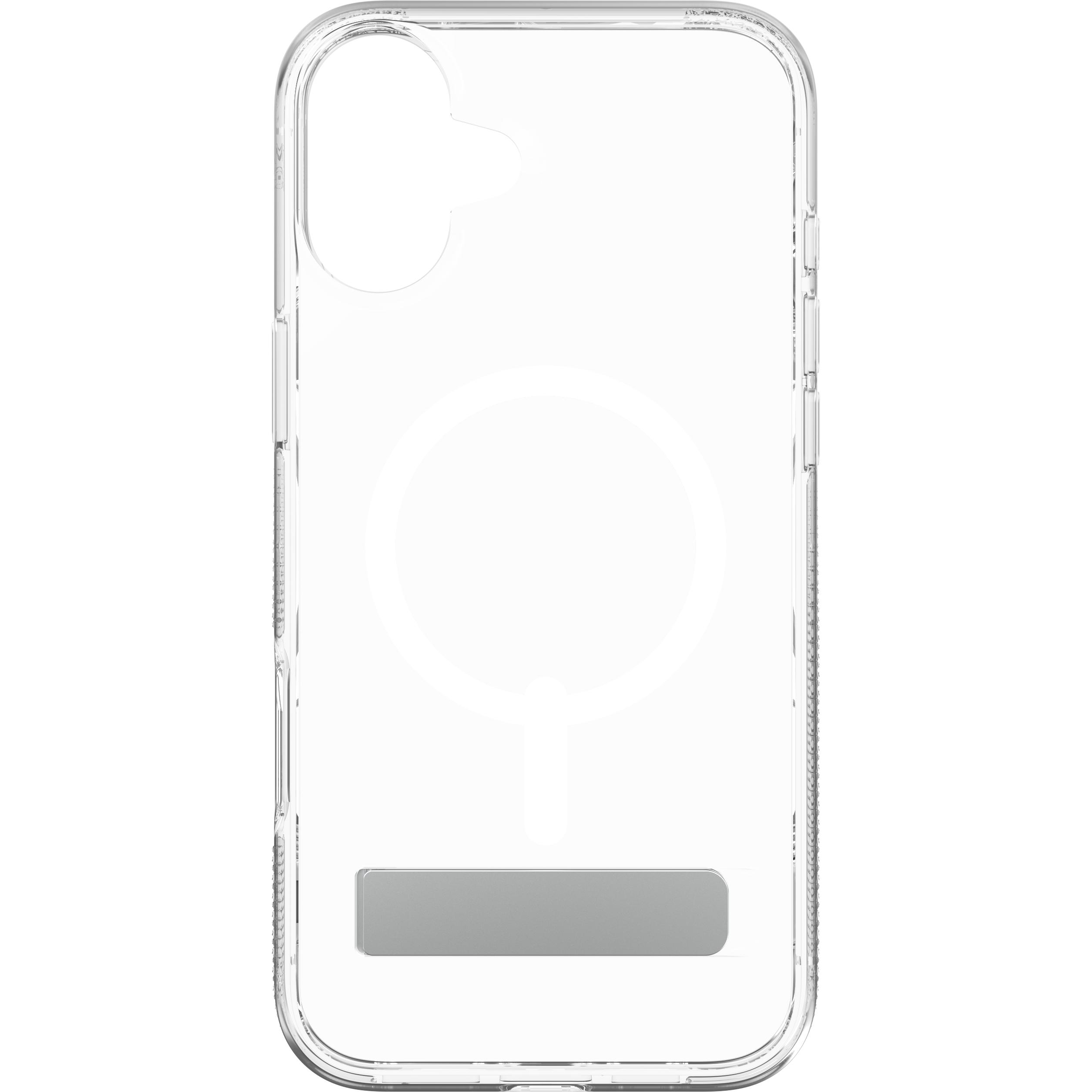 Zagg Crystal Palace Snap w/Kickstand (Apple iPhone 16 Plus), Smartphone Hülle, Transparent