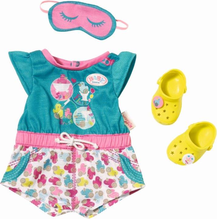 Produktbild Zapf Creation Shorty Pyjama mit Crocs