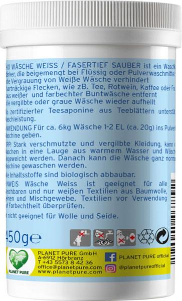 Produktbild Planet Pure ÖKO Wäsche Weiss mit Teesaponine