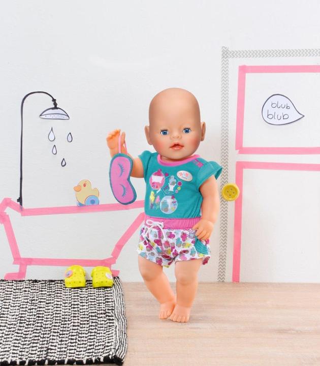 Produktbild Zapf Creation Shorty Pyjama mit Crocs