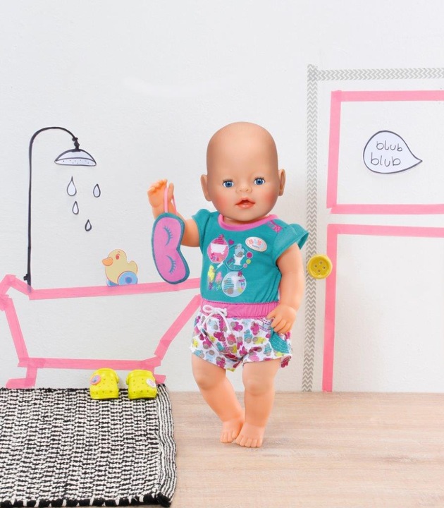 Produktbild Zapf Creation Shorty Pyjama mit Crocs