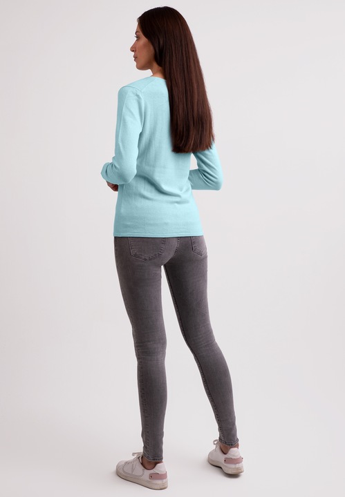 Image du produit Cash-Mere Seide Kaschmir V-Ausschnitt Pullover (XS)