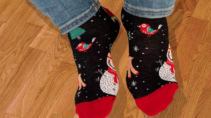 Actual product image TOP Christmas socks (Single pack)