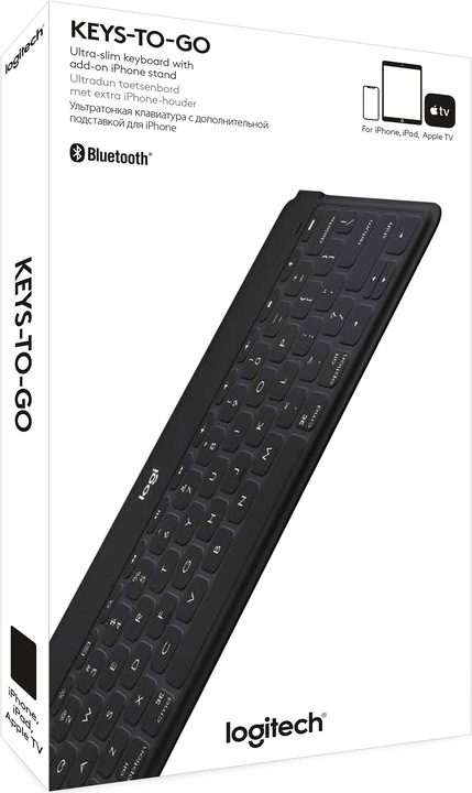 Immagine prodotto Logitech Keys-To-Go (CH, Senza fili)