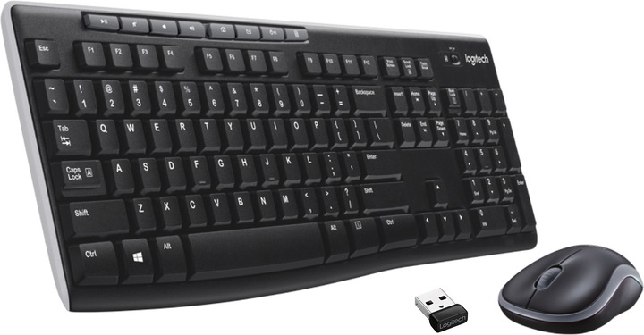 Logitech MK270 (Eng. Int., Kabellos)