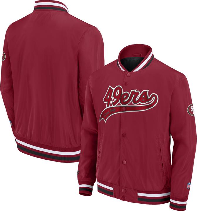 Produktbild Fanatics San Francisco 49ers NFL SATEEN College Jacke - M (M)