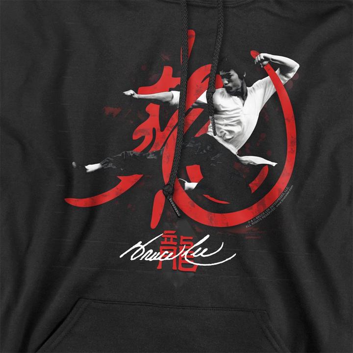 Produktbild Bruce Lee High Flying Kapuzenpullover (L)