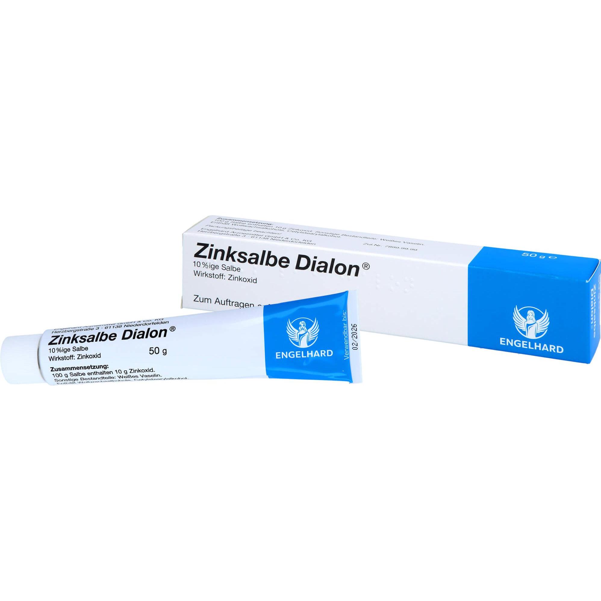 Thumbnail - Engelhard, Wundversorgung, Zinksalbe Dialon, 50 g Salbe