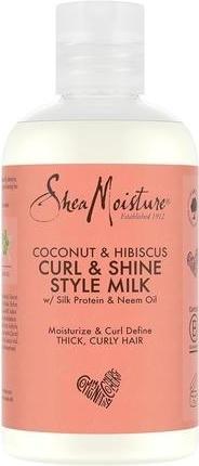 Produktbild Shea Moisture SheaMoisture Kokosnuss & Hibiskus Curl & Style Haarstyling-Milch 254ml (254 ml)