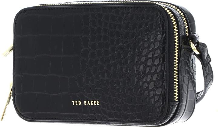 Produktbild Ted Baker Stina Double Zip Croc Effect Mini Camera Bag