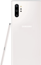 Actual product image Samsung Galaxy Note10+ (256 GB, White, 6.80", Hybrid Dual SIM, 16 Mpx, 4G)