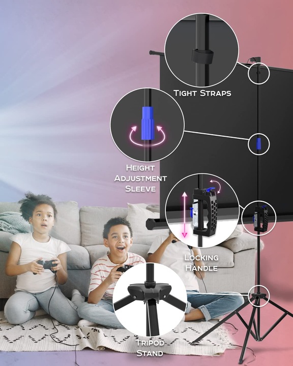 Produktbild PropVue Stativleinwand 60 Zoll (16:9)
