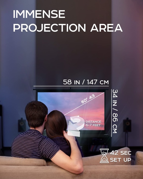 Produktbild PropVue Stativleinwand 60 Zoll (16:9)