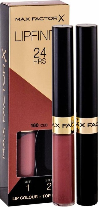 Actual product image Max Factor Lipfinity Lip Colour (160 Iced)