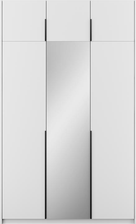 Produktbild ADRK Furniture Alera III mit Aufsatz – Drehtürenschrank (148 x 58 x 250 cm)